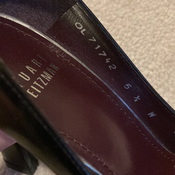 Stuart Weitzman black pumps 5.5 W - Picture 8 of 8